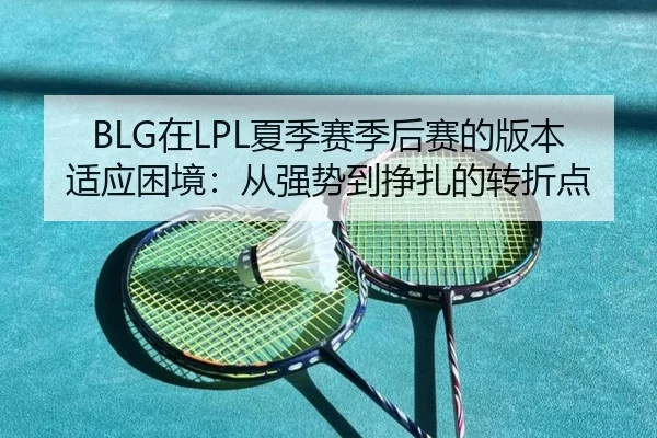 BLG在LPL夏季赛季后赛的版本适应困境：从强势到挣扎的转折点